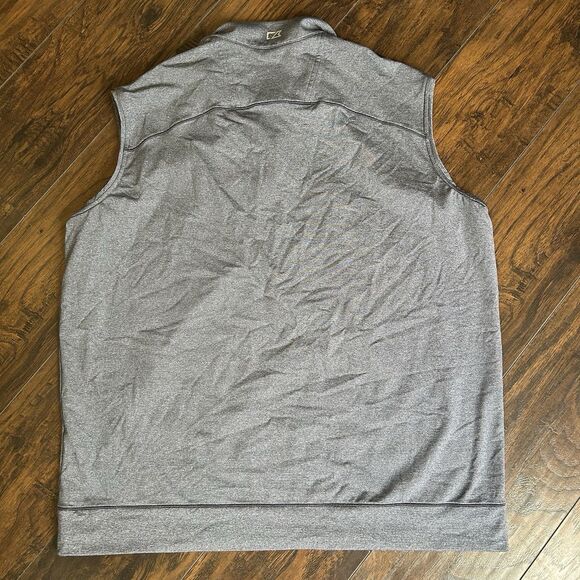 Cutter & buck Tennessee Titan Men’s Quarter Zip Vest Dry Tec 50+ UPF 3XT NFL - Picture 8 of 8